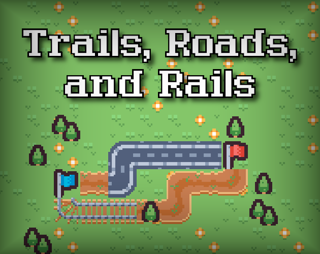 Cover Image of Trails, Roads, and Rails